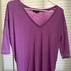 Express v-neck tee